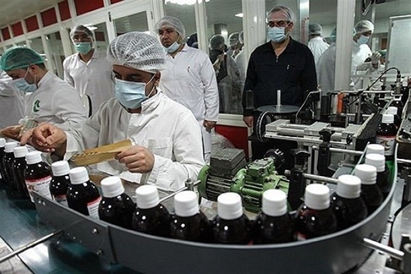Drug syrup production line