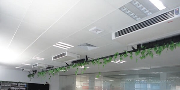 Types of fan coils used in buildings