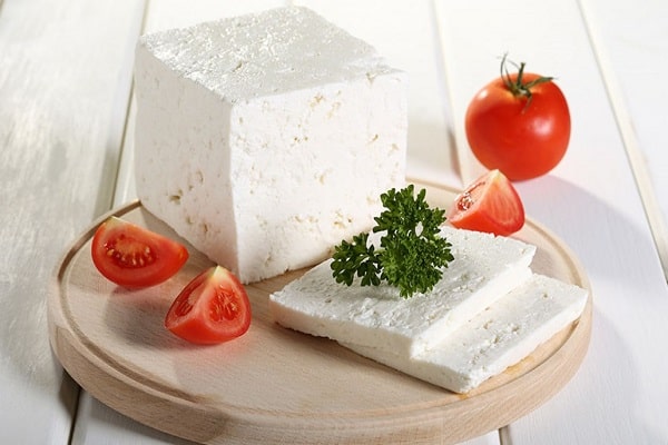 Nutritional value of feta cheese
